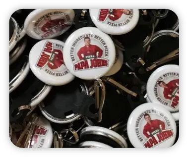 Custom Button Zipper Pulls