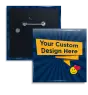 2" Square Custom Buttons