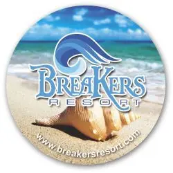 4 Inch Round Die-Cut Magnets