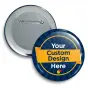 3.5" Round Custom Buttons